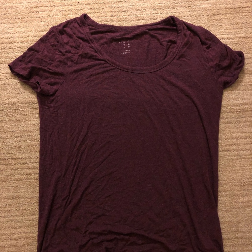Super soft maroon shirt!